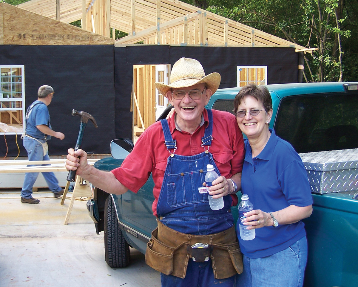 Habitat for Humanity is one of many local organizations through which you can serve Nacogdoches. 