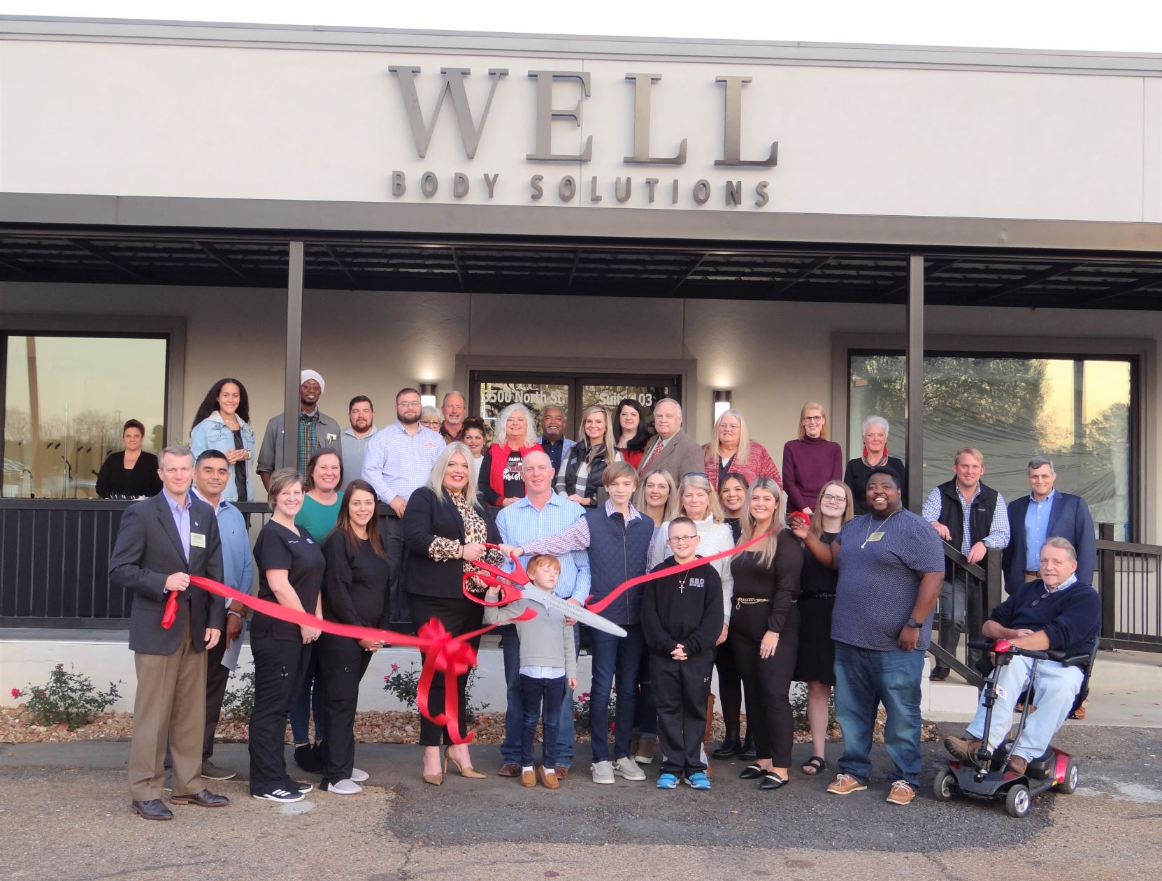 Ribbon Cutting for New Business